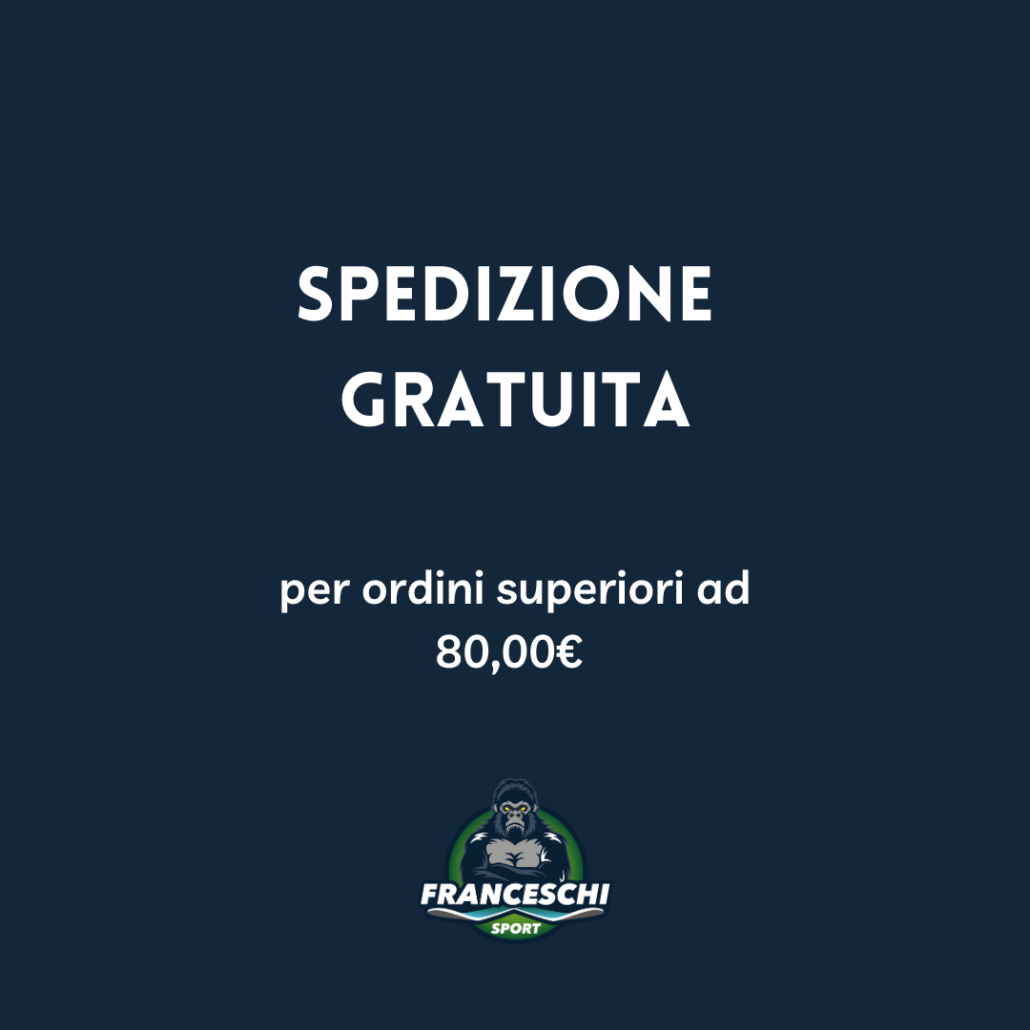 Spedizione gratuita per ordini superiori ad 80,00€