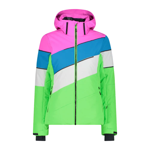 Cmp Giacca Da Sci Donna Multicolor Fluo